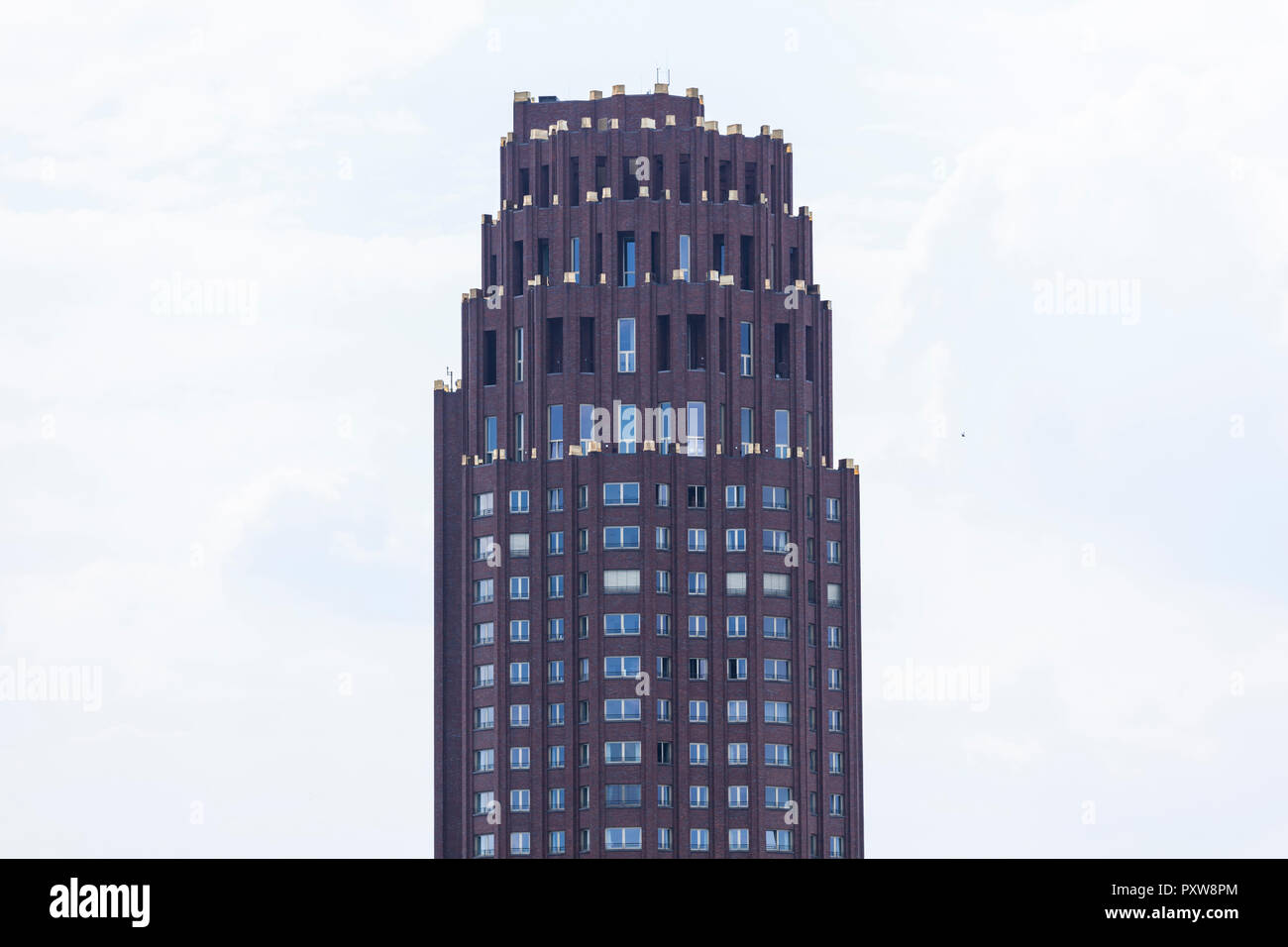 Deutschland, Hessen, Frankfurt, Main Plaza Stockfoto