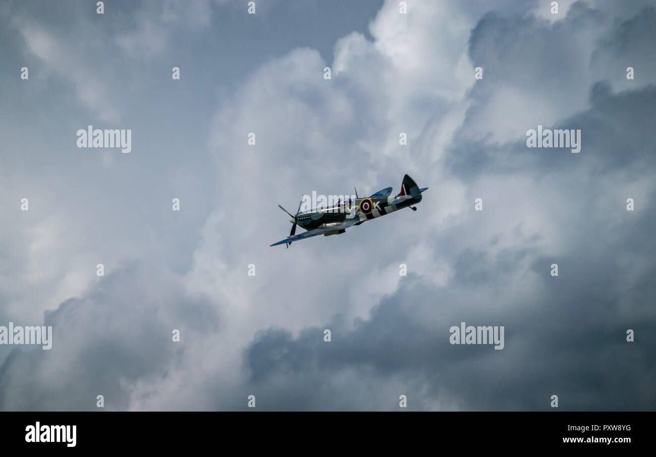 Spitfire Mk IX Stockfoto