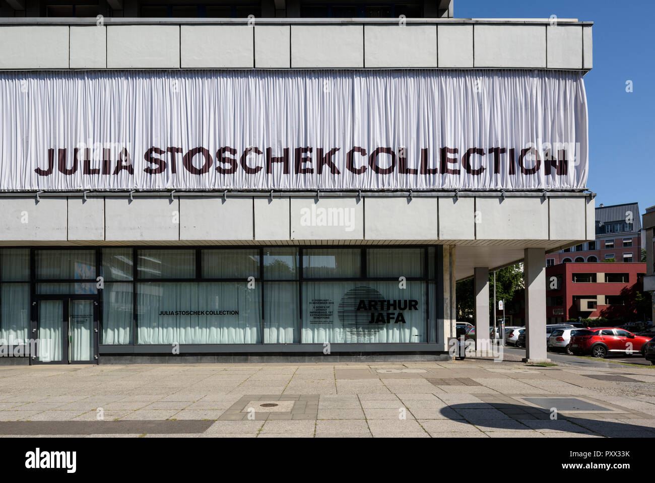 Berlin. Deutschland. Julia Stoschek Collection, Galerie für Zeitgenössische Kunst in der Leipziger Straße 60. Stockfoto