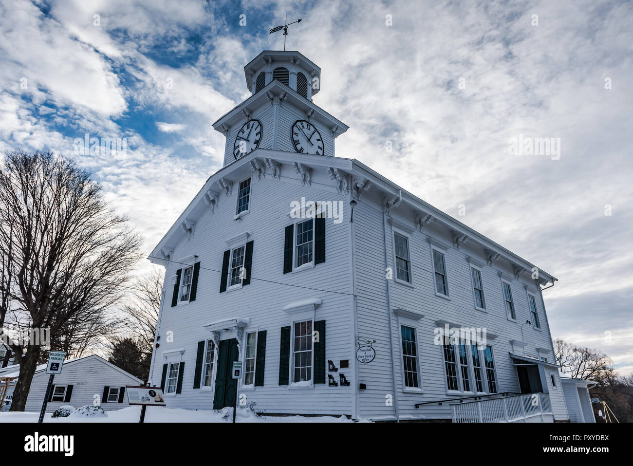 Erbaut 1820 als Kirche. 1835 fand hier das erste Treffen der New Yorker Anti-Slavery Society statt. Stockfoto