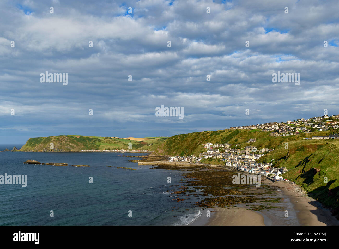 Gardenstown, Aberdeenshire, Schottland Stockfoto