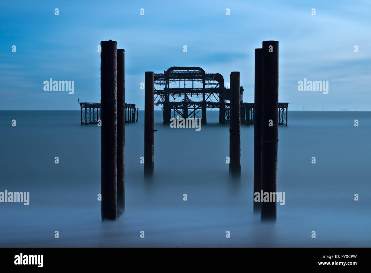 West Pier, Brighton, Hove, East Sussex, England, UK, GB Stockfoto