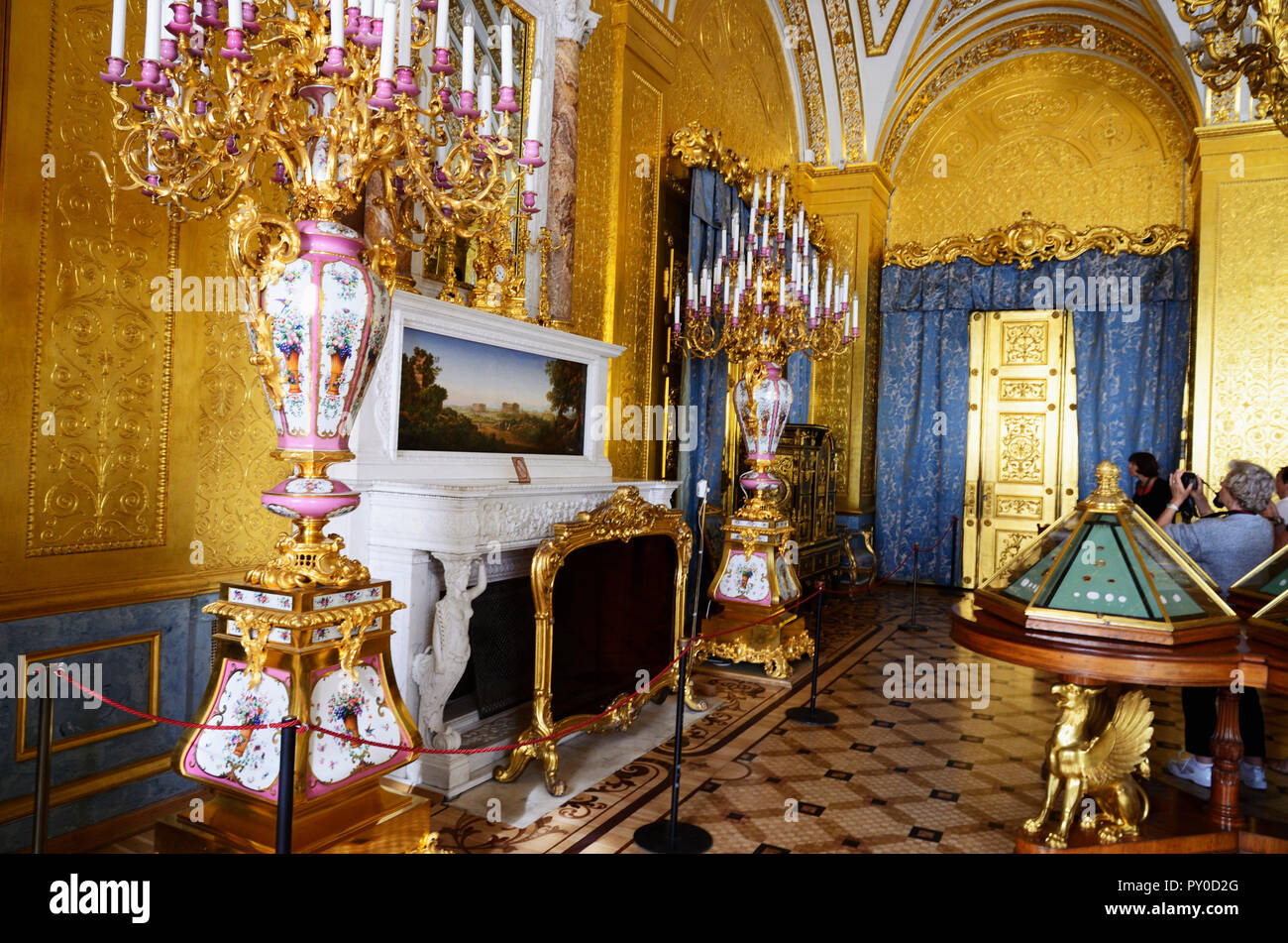 Die Eremitage. Sankt Petersburg, nordwestlich, Russland. Stockfoto