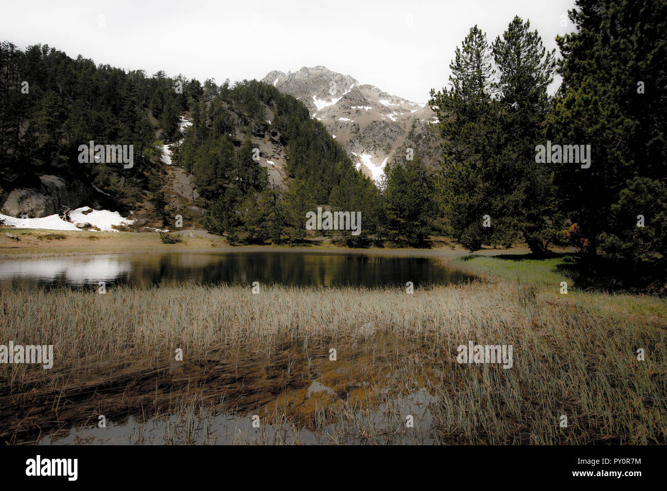 Banhs de Tredos. Pyrenäen. Lleida, Katalonien. Spanien Stockfoto