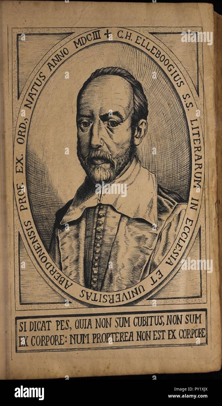 C.H. Elleboogius. Stockfoto