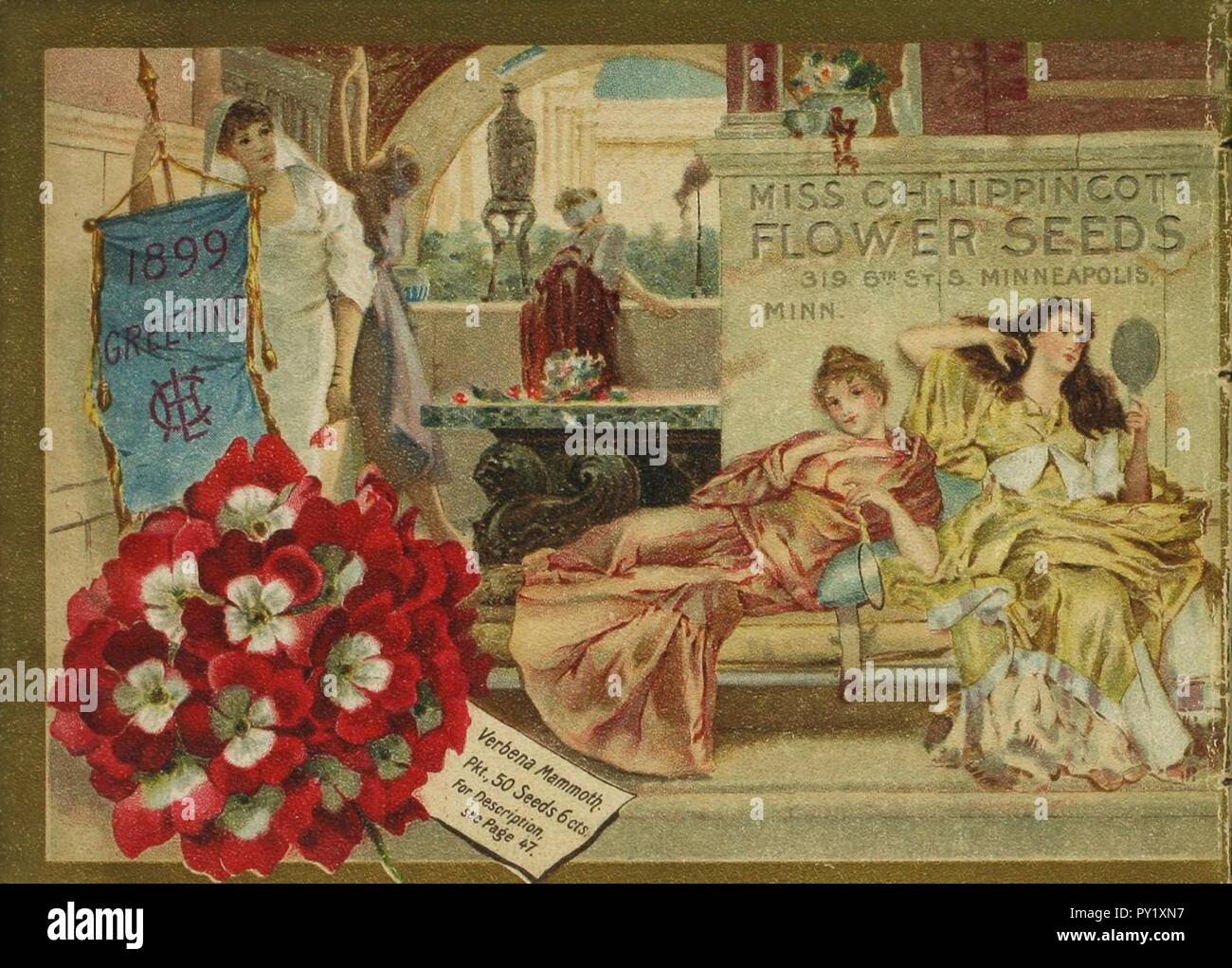 C.H. Lippincott (Hart) Materialien Stockfoto