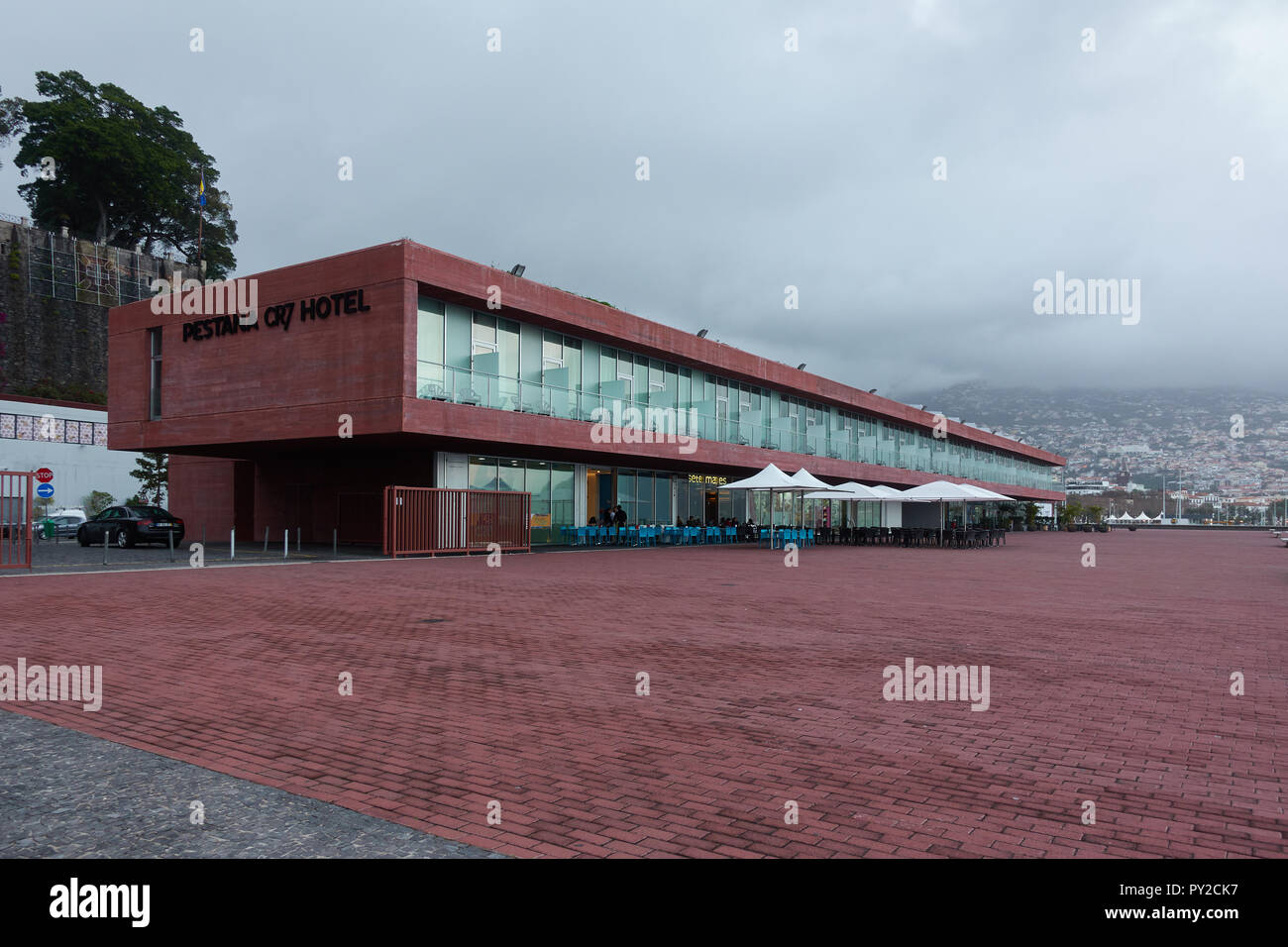 CR7 Cristiano Ronaldo museum in Funchal, Madeira Stockfoto