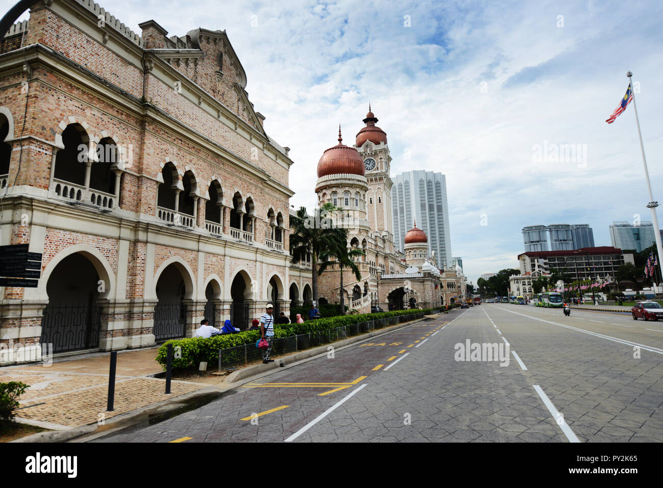 Panggung Bandaraya Stadt theater onJalan Raja in Kuala Lumpur. Stockfoto