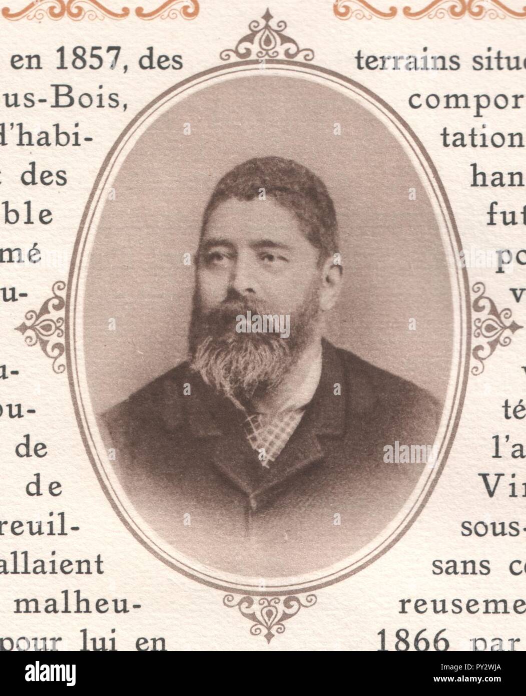 C.& E. Chapal Frères & Cie (03) Jean Girodias. Stockfoto