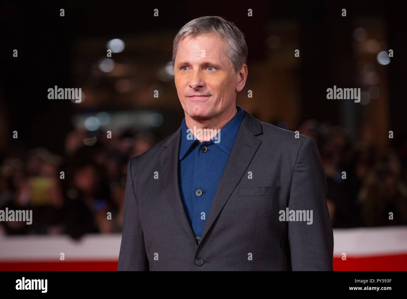 Rom, Italien. 24 Okt, 2018. Viggo Mortensen roten Teppich des Films "Grünbuch" am 24. Oktober 2018 in Rom Film Fest Quelle: Matteo Nardone/Pacific Press/Alamy leben Nachrichten Stockfoto