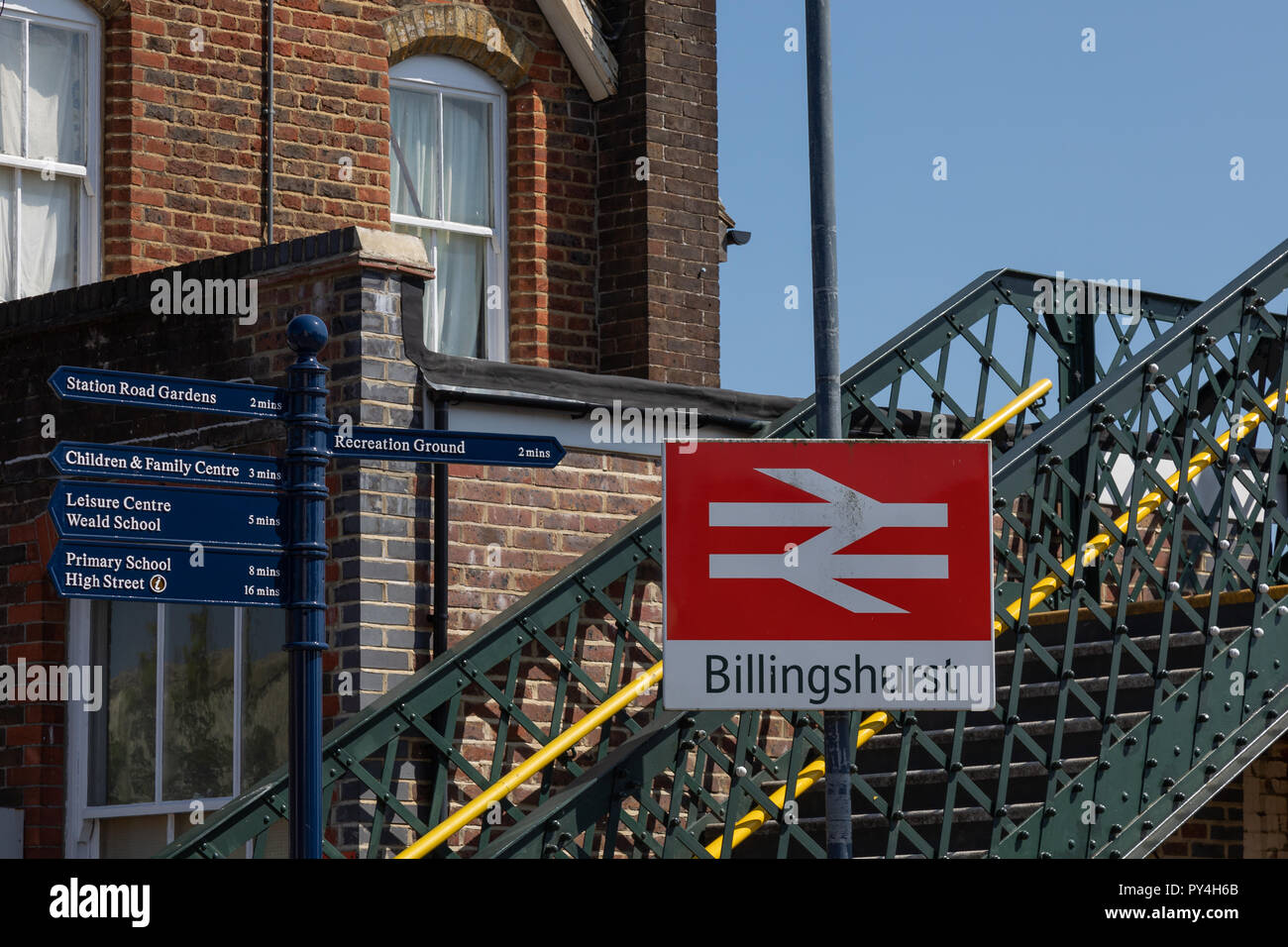 Bahnhof Billingshurst West Sussex UK Stockfoto