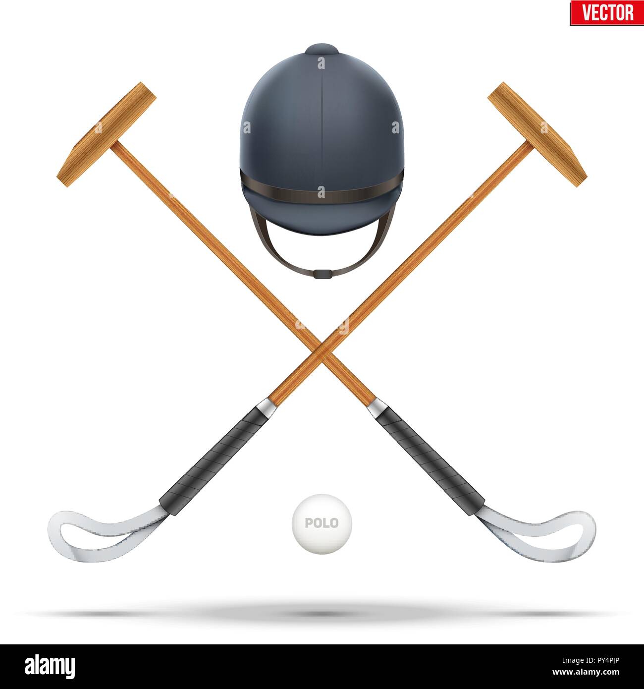 Polo Spiel symbol Stock Vektor