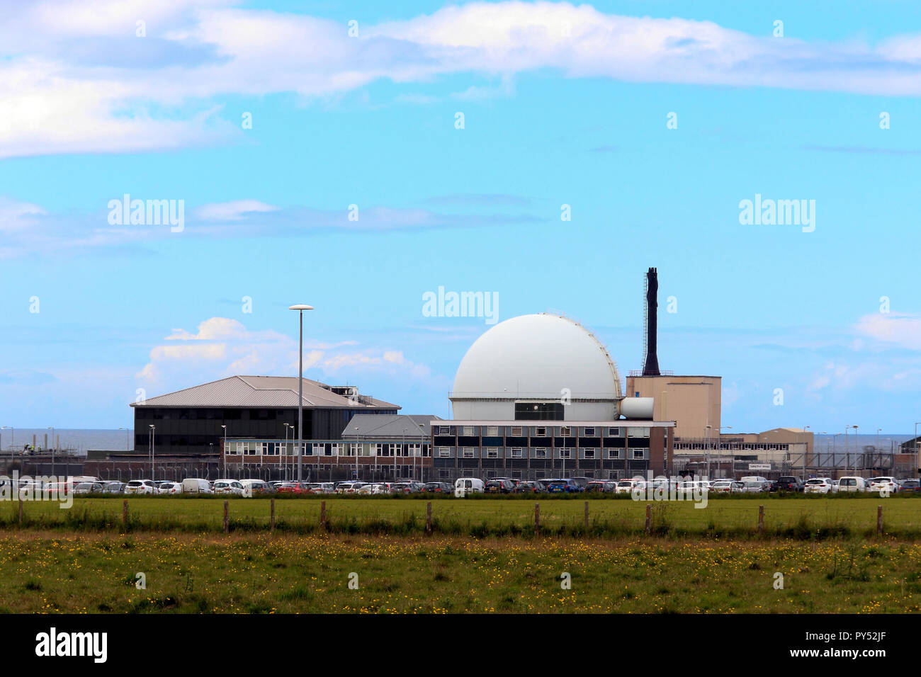 Dounreay, stillgelegten Atomkraftwerk, Scottish Highlands, Schottland, UK Stockfoto
