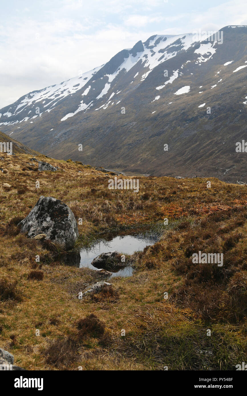 Nevis Range, Aonach Mor, Grampian Mountains, Lochaber, Schottland Stockfoto