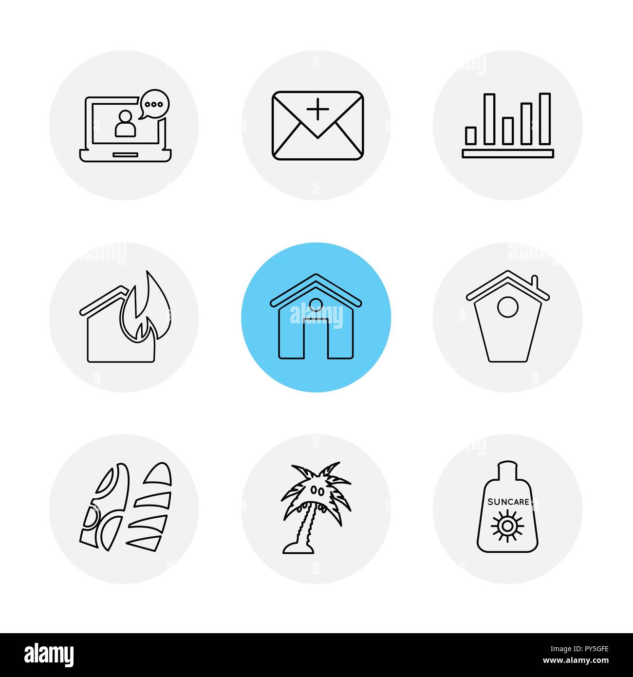 Handy Computer Technologie Anrufe Haus Telefon Wlan Internet Diagramm Navigationen Symbol Vector Design Flach Sammlung Stil Creat Stock Vektorgrafik Alamy