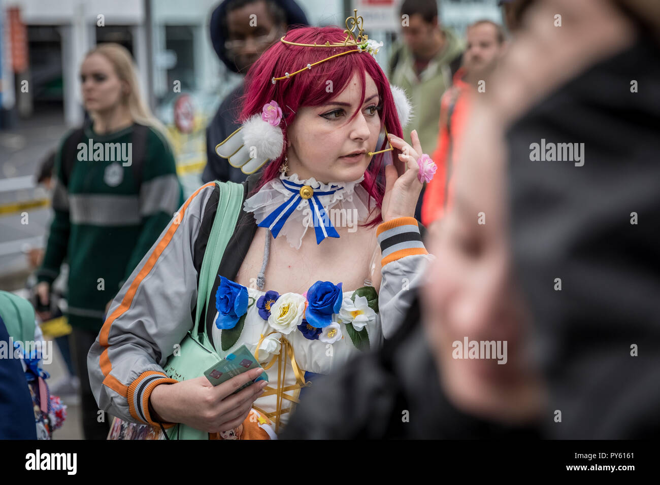 London, Großbritannien. 26. Oktober 2018. MCM London Comic Con im Excel Center. Credit: Guy Corbishley/Alamy leben Nachrichten Stockfoto