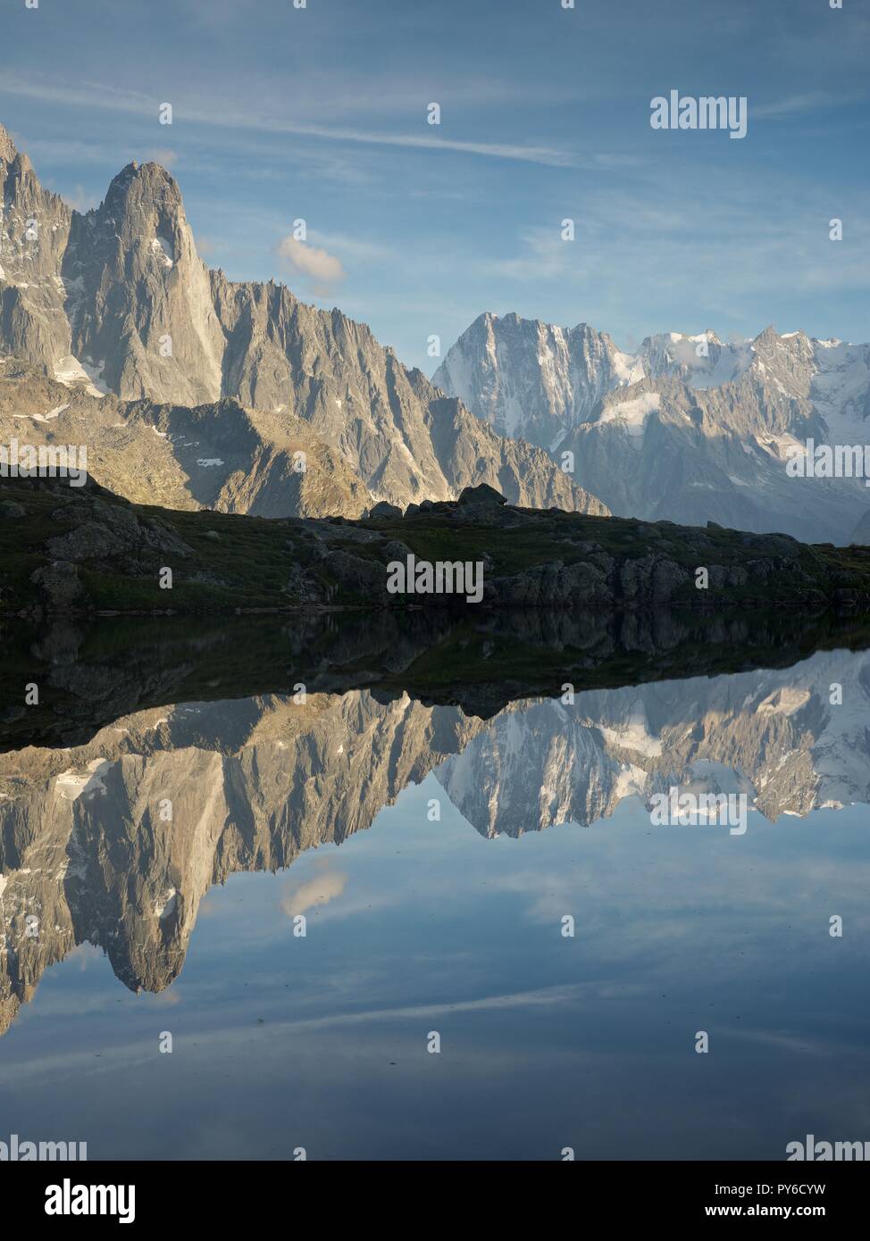 Lac des Cheserys Stockfoto