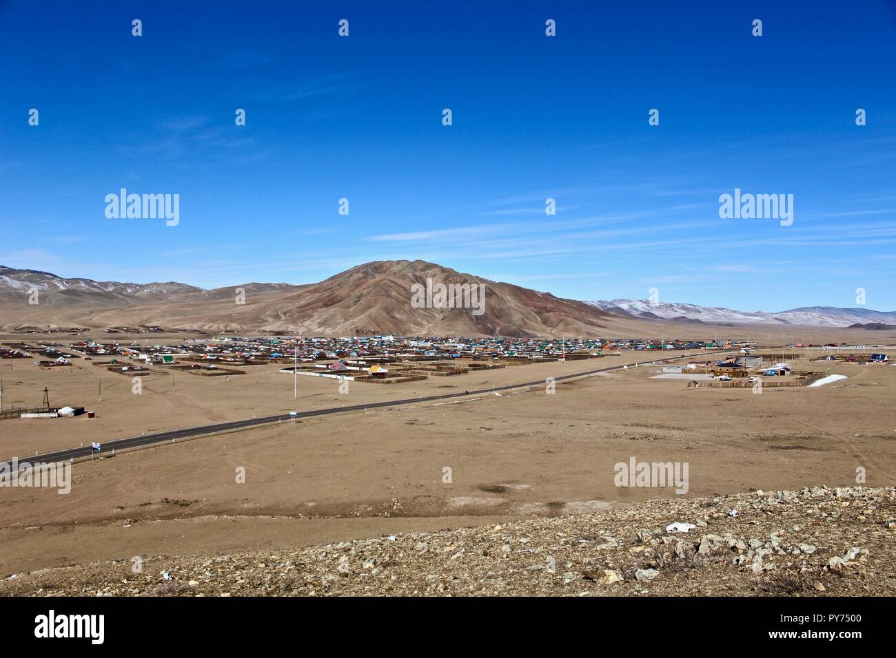 Stadt Beijing. Alte Menschen Mahjong spielen. Zwischen den Drum Tower und den Glockenturm. Stockfoto
