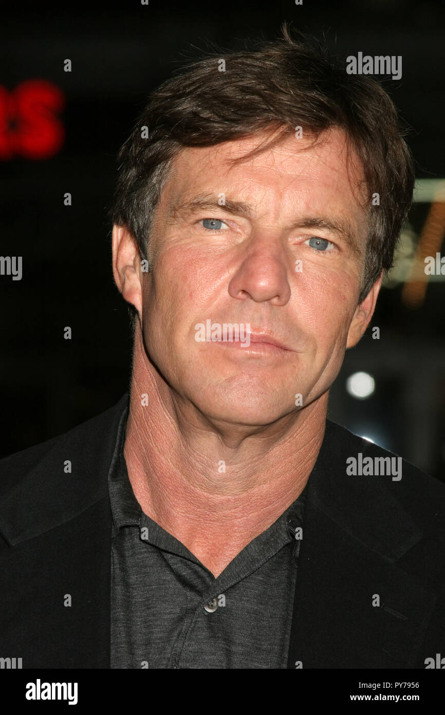 Dennis Quaid 09/25/08 "Der Ausdruck 'Premiere @ Grauman's Chinese Theater, Hollywood Foto von Megumi Torii/HNW/PictureLux (25. September 2008) Stockfoto