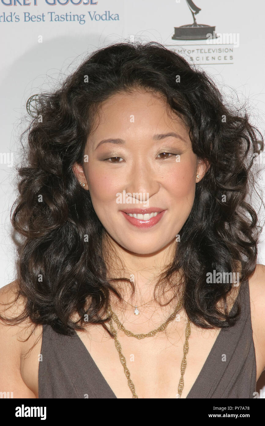 Sandra Oh 08/25/06 die 58. jährlichen Primetime Emmy Awards Nominierten für die hervorragende Durchführung TALENT @ Wolfgang Puck im Pacific Design Center, West Hollywood Foto von Jun Matsuda/HNW/PictureLux (26. August 2006) Stockfoto