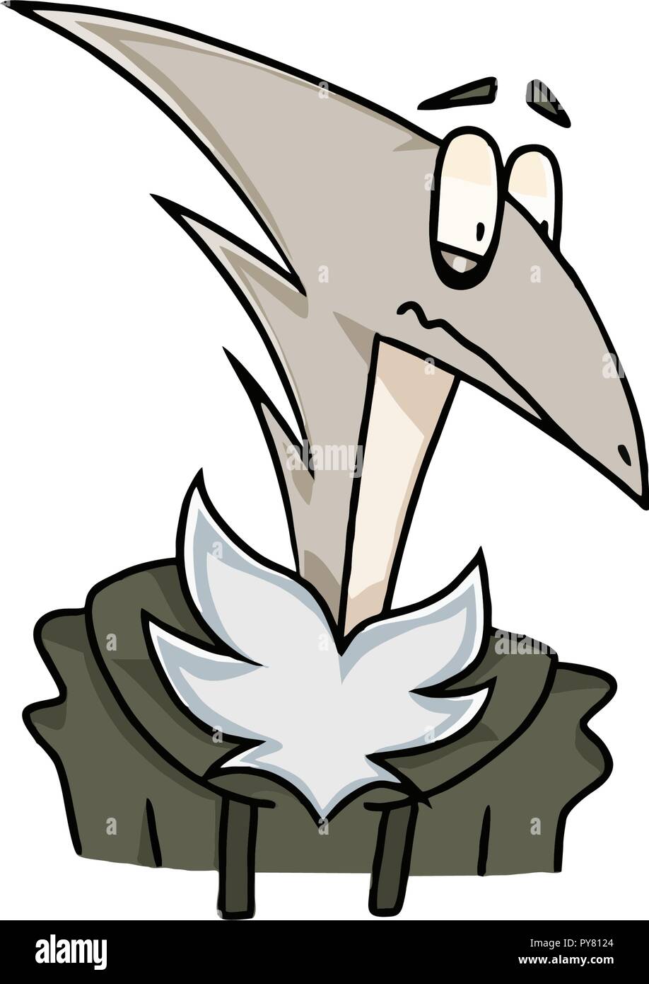 Vektor Zeichnung, die Emotionen eines Abszesses - ZWANGHAFTE STÖRUNG Stock Vektor