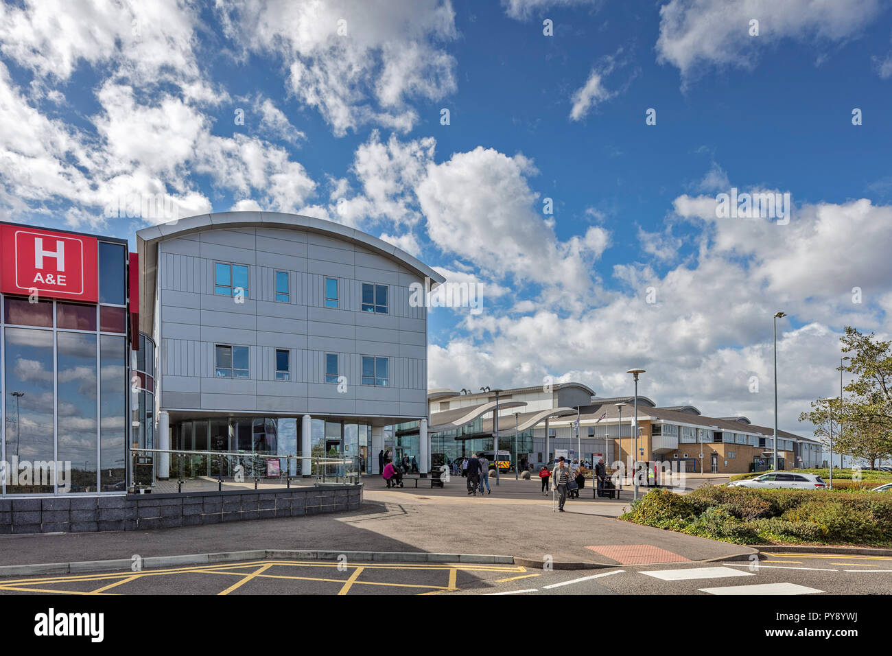 Darrent Valley Hospital in Dartford Stockfoto