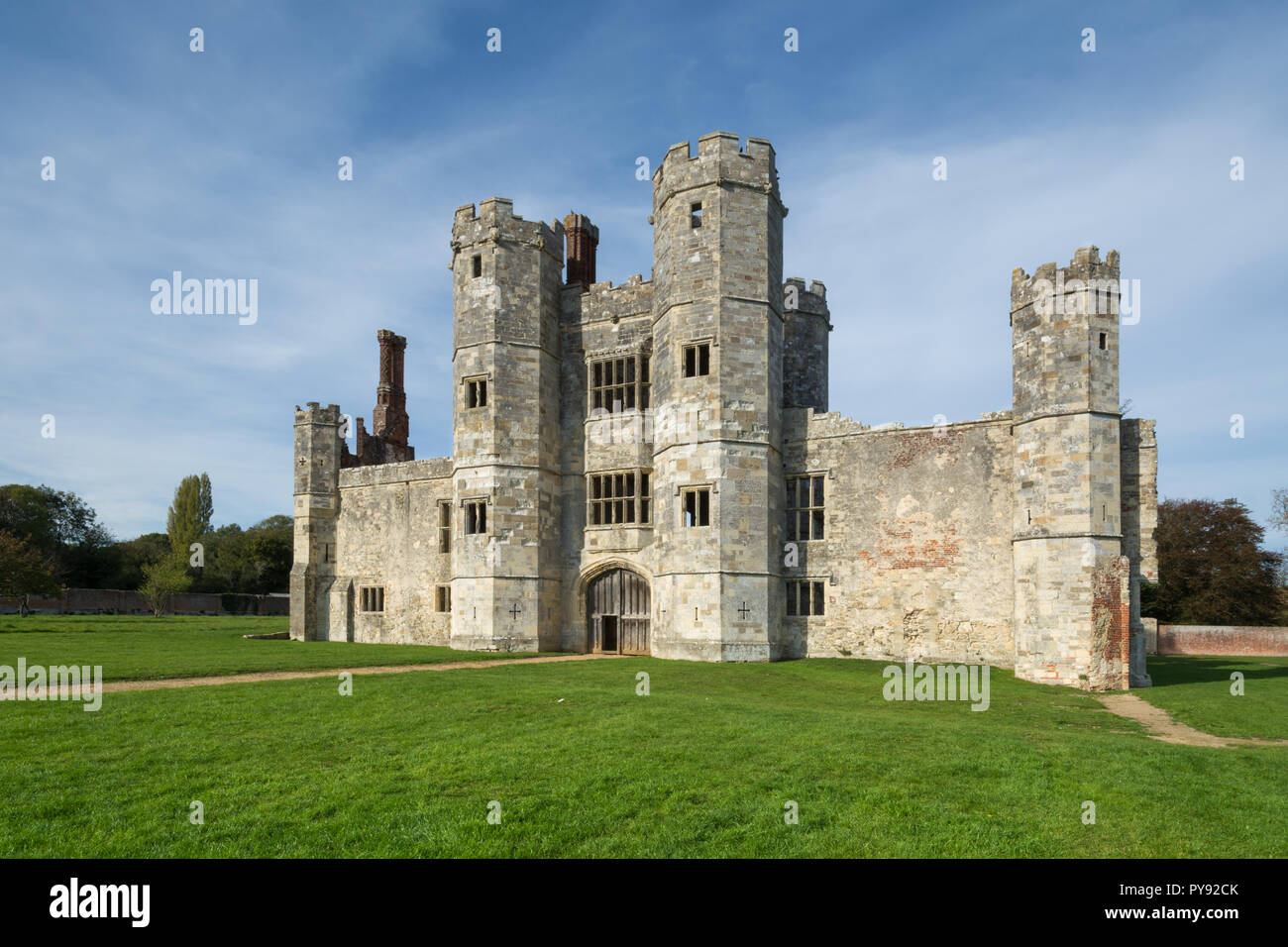 Titchfield Abbey, ein historisches Wahrzeichen von English Heritage, in Hampshire, Großbritannien Besitz Stockfoto