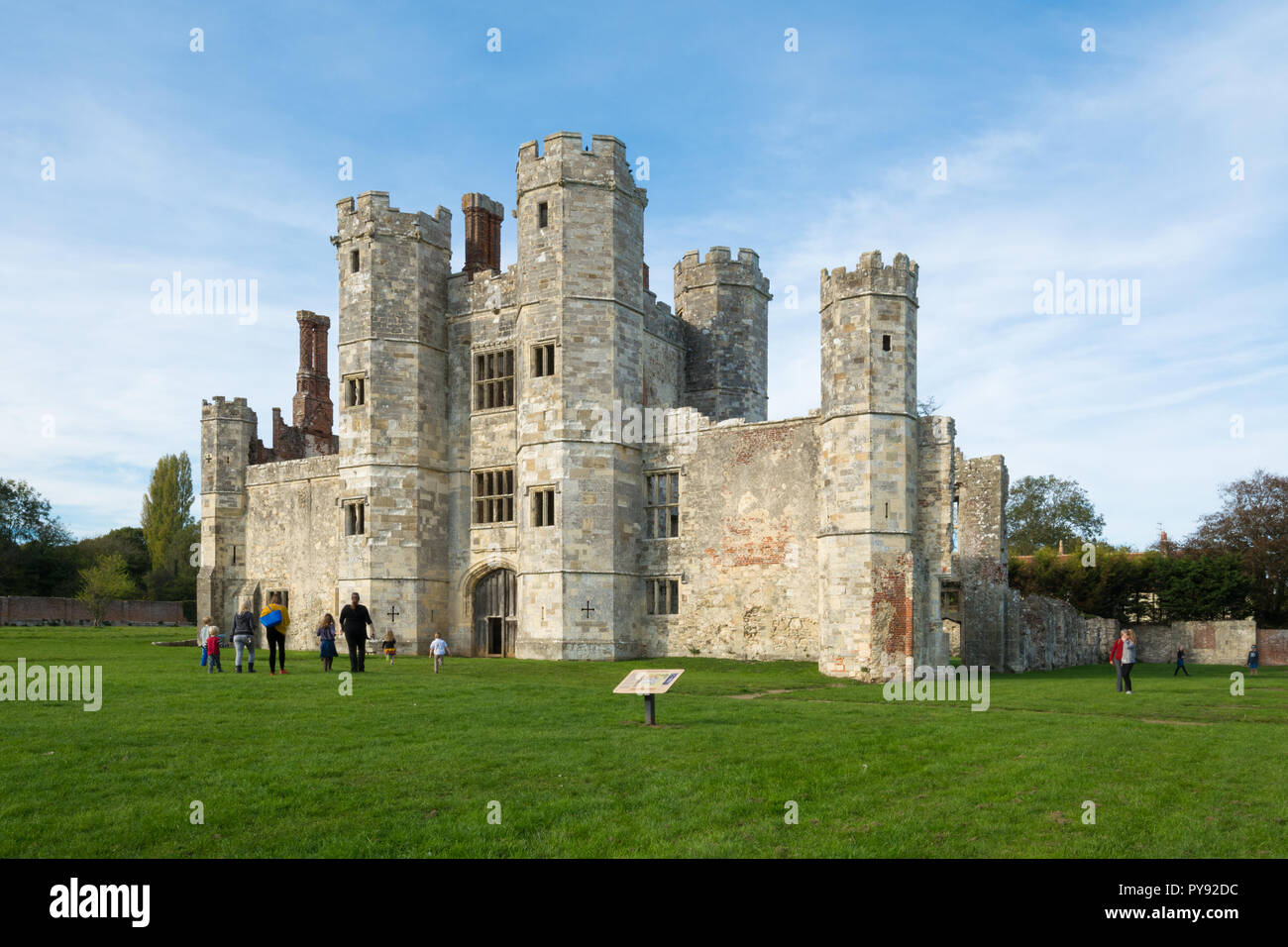 Titchfield Abbey, ein historisches Wahrzeichen von English Heritage, in Hampshire, Großbritannien Besitz Stockfoto