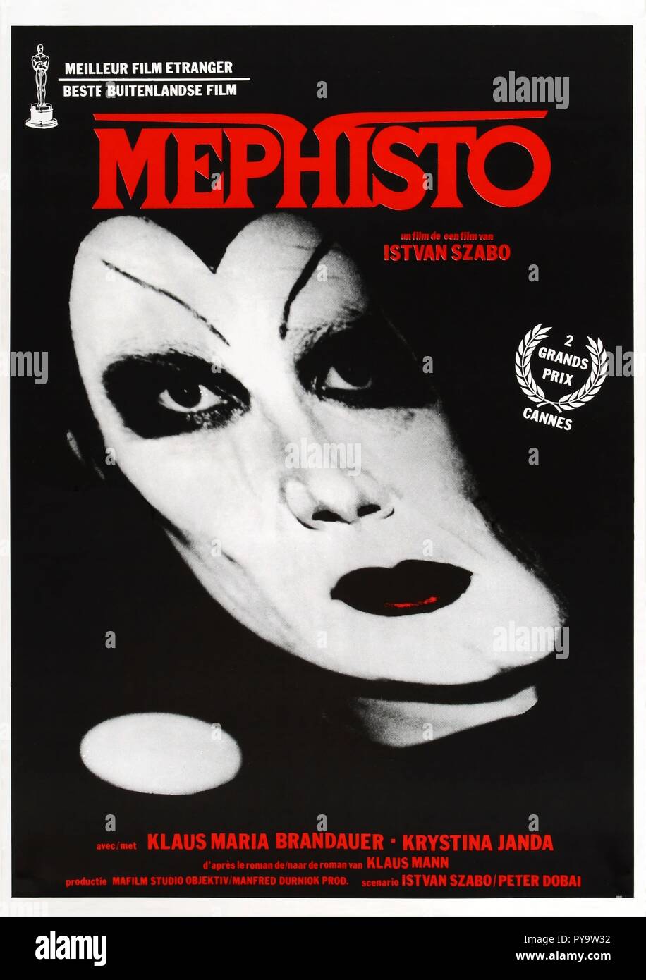 Original Film Titel: MEPHISTO. Englischer Titel: MEPHISTO. Jahr: 1981. Regie: Istvan Szabo. Gutschrift: 35 Studio/Album Stockfoto