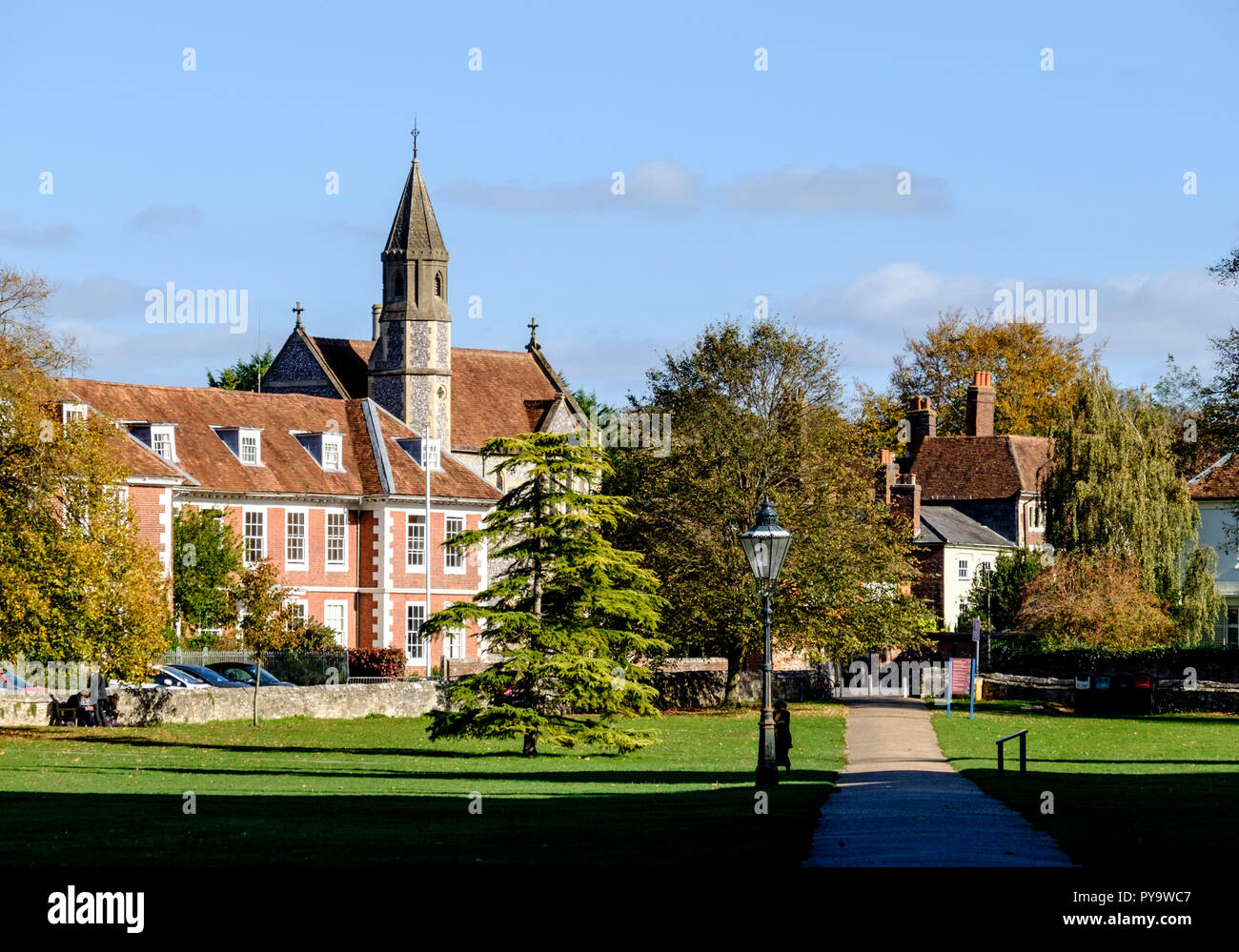 Um Salisbury, Wiltshire, England Großbritannien Stockfoto