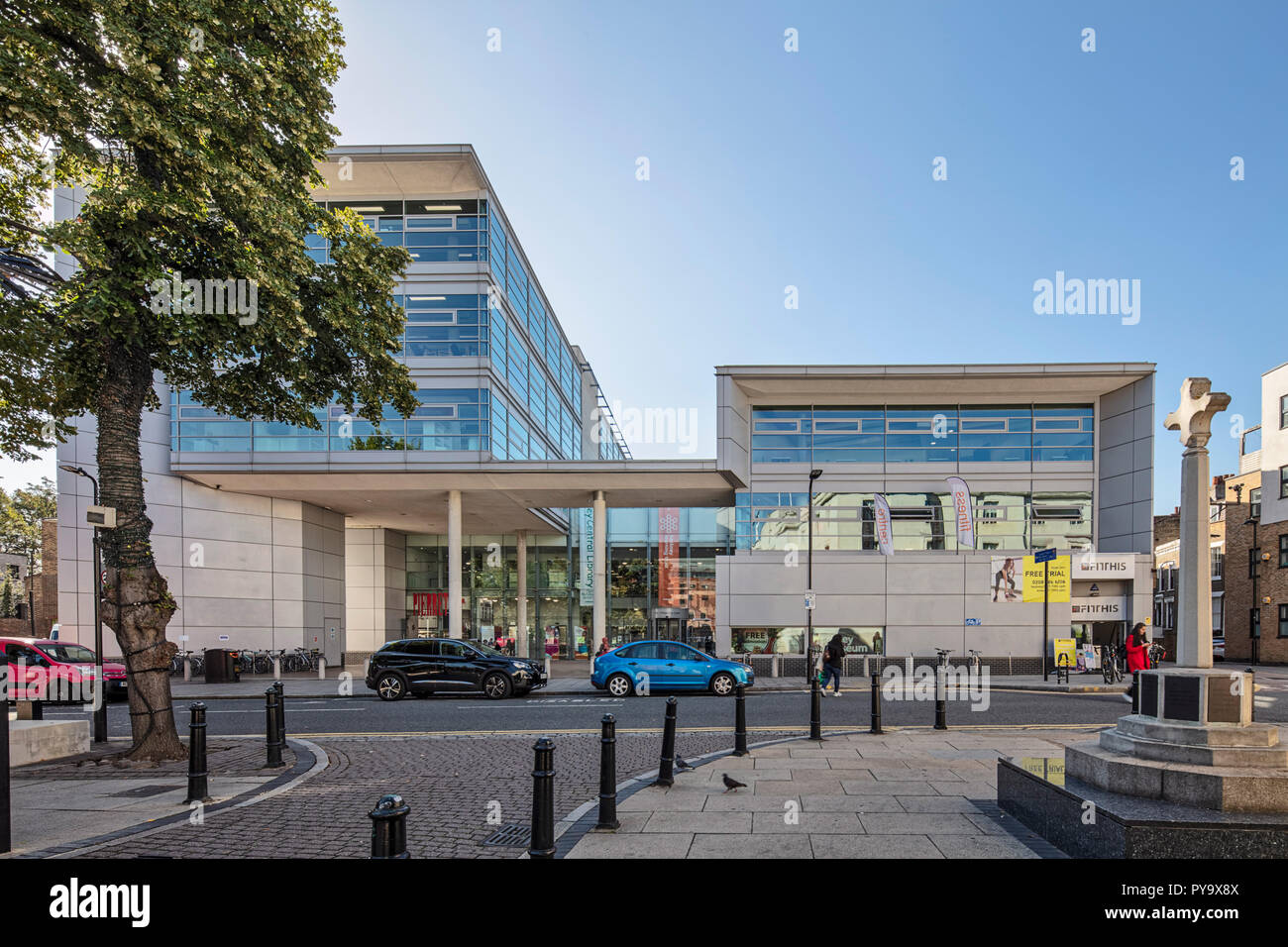 Hackney Technologie und Learning Center Stockfoto