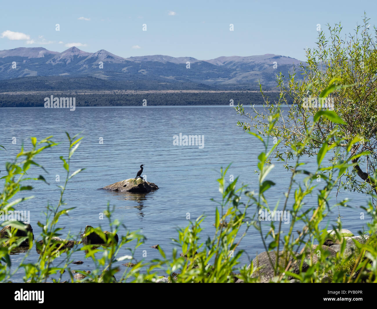 Die malerische Landschaft des Nahuel Huapi See in der Nähe von San Carlos de Bariloche, Argentinien. Südafrika Argentinien Stockfoto