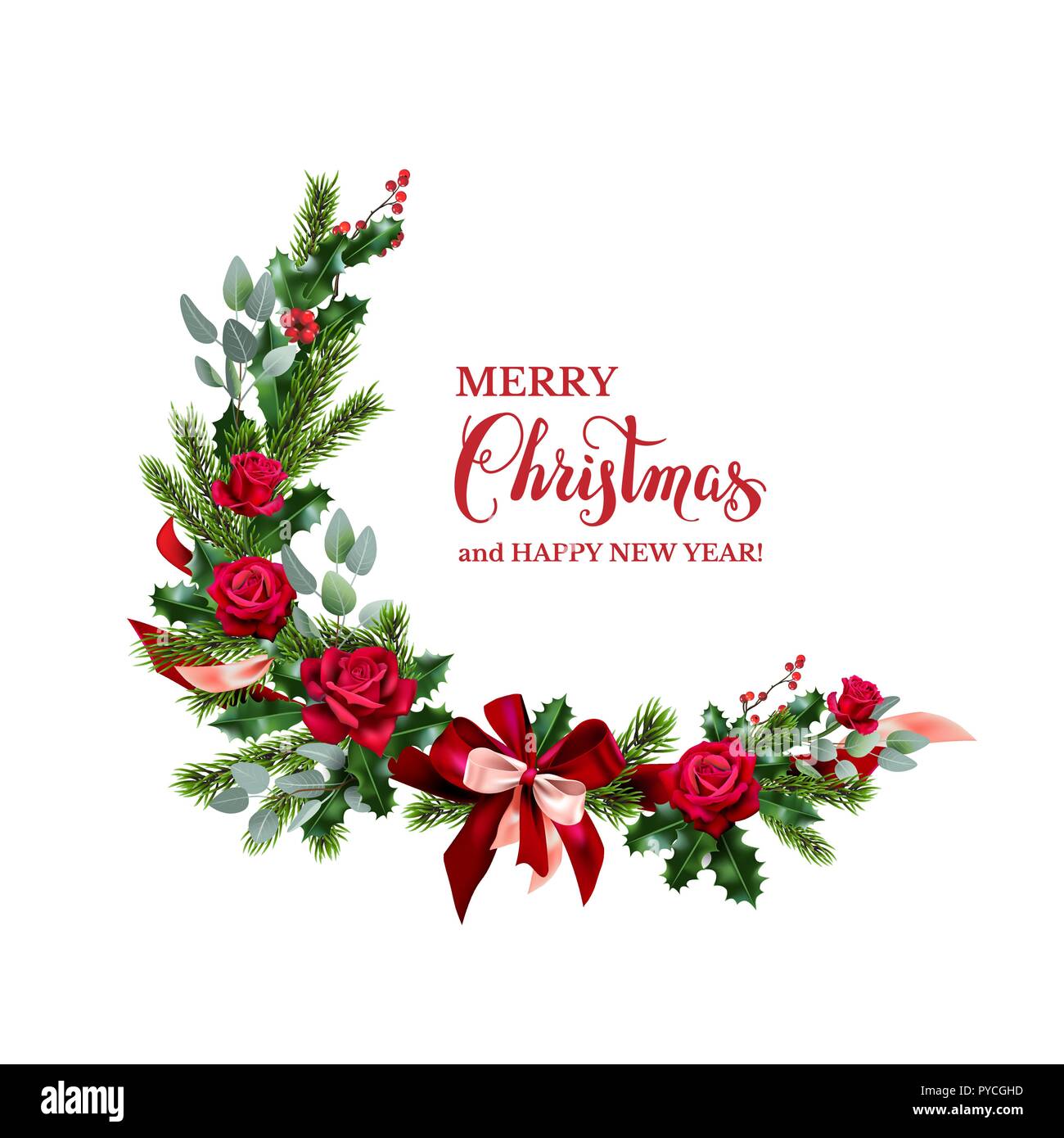 Weihnachten Festliche Weihnachtsstern Rahmen Urlaub Bild