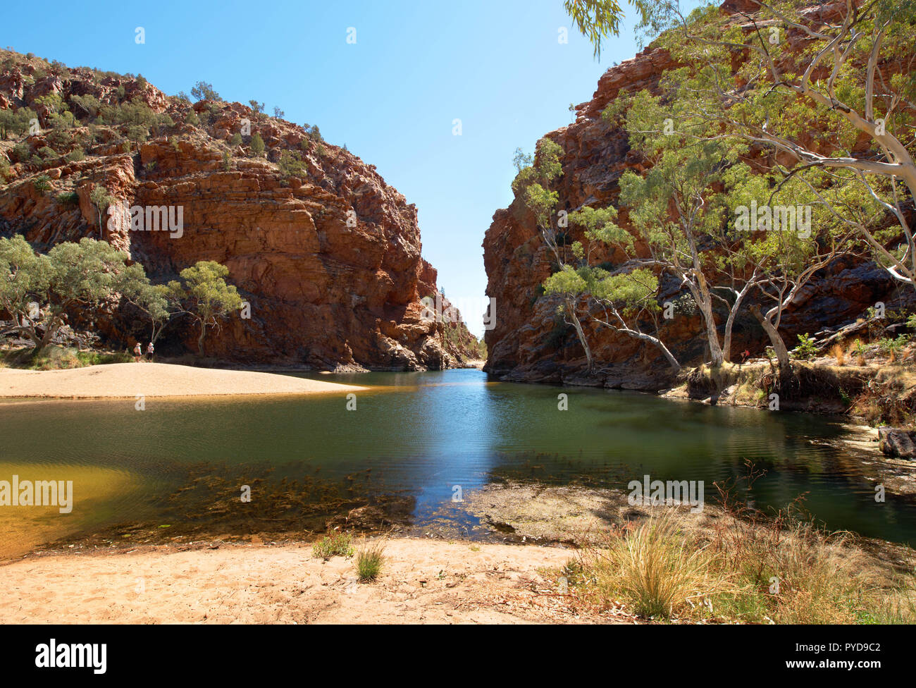 Ellery Creek Big Hole, MacDonnell Ranges, Northern Territory, Australien Stockfoto