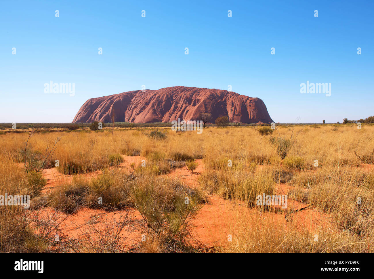 Uluru (Ayers Rock), Northern Territory, Australien Stockfoto