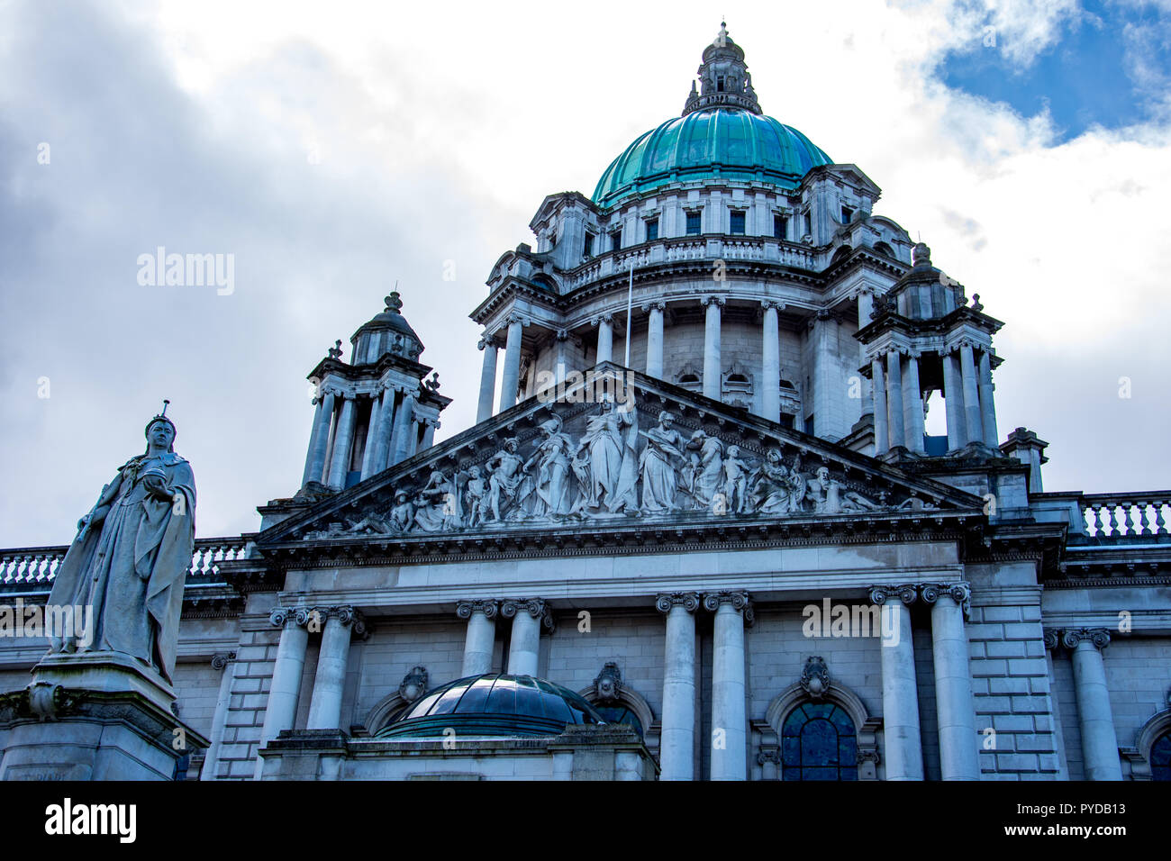 Belfast City Hall - Donegall Square, Belfast Stockfoto