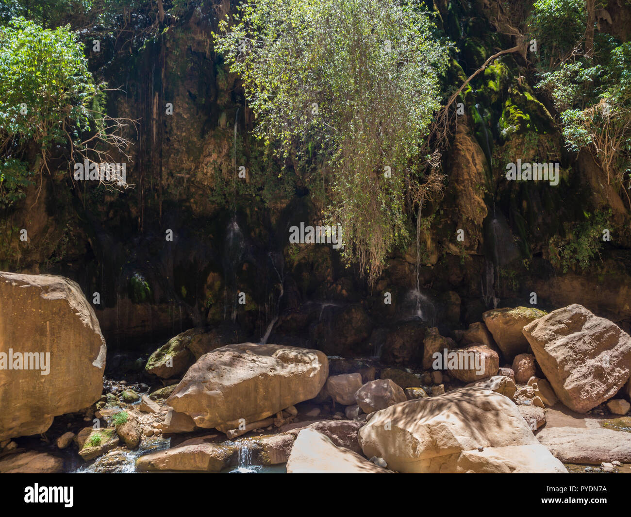 El Vergel Wasserfall, Torotoro Canyon, Potosi, Bolivien Stockfoto El Vergel Wasserfall, Torotoro Canyon, Potosi, Bolivien Stockfoto