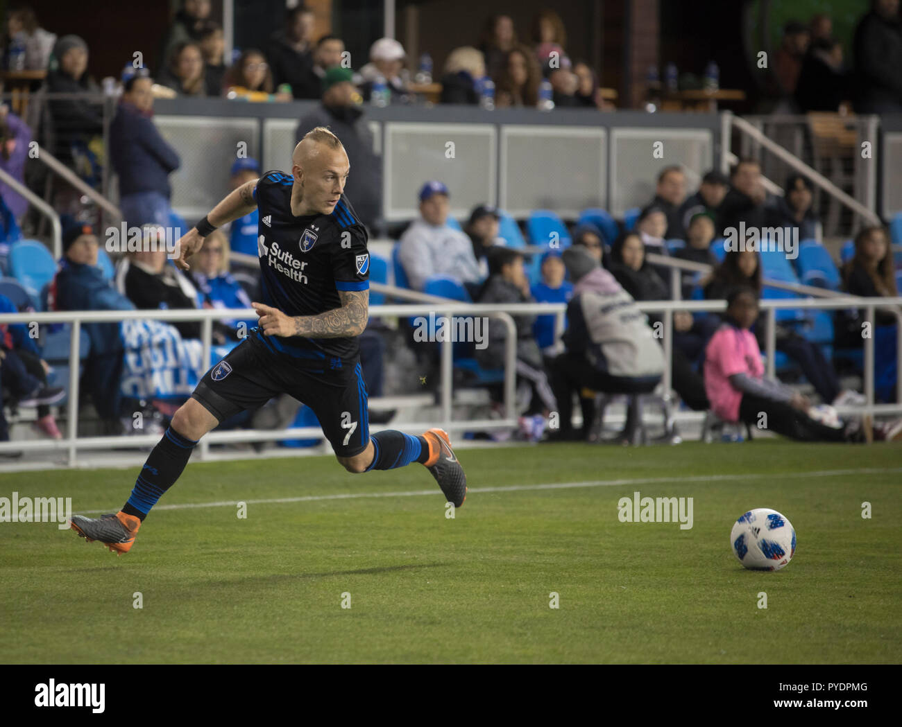 San Jose Earthquakes und Schweden nationale Team Magnus Eriksson Stockfoto San Jose Earthquakes und Schweden nationale Team Magnus Eriksson Stockfoto
