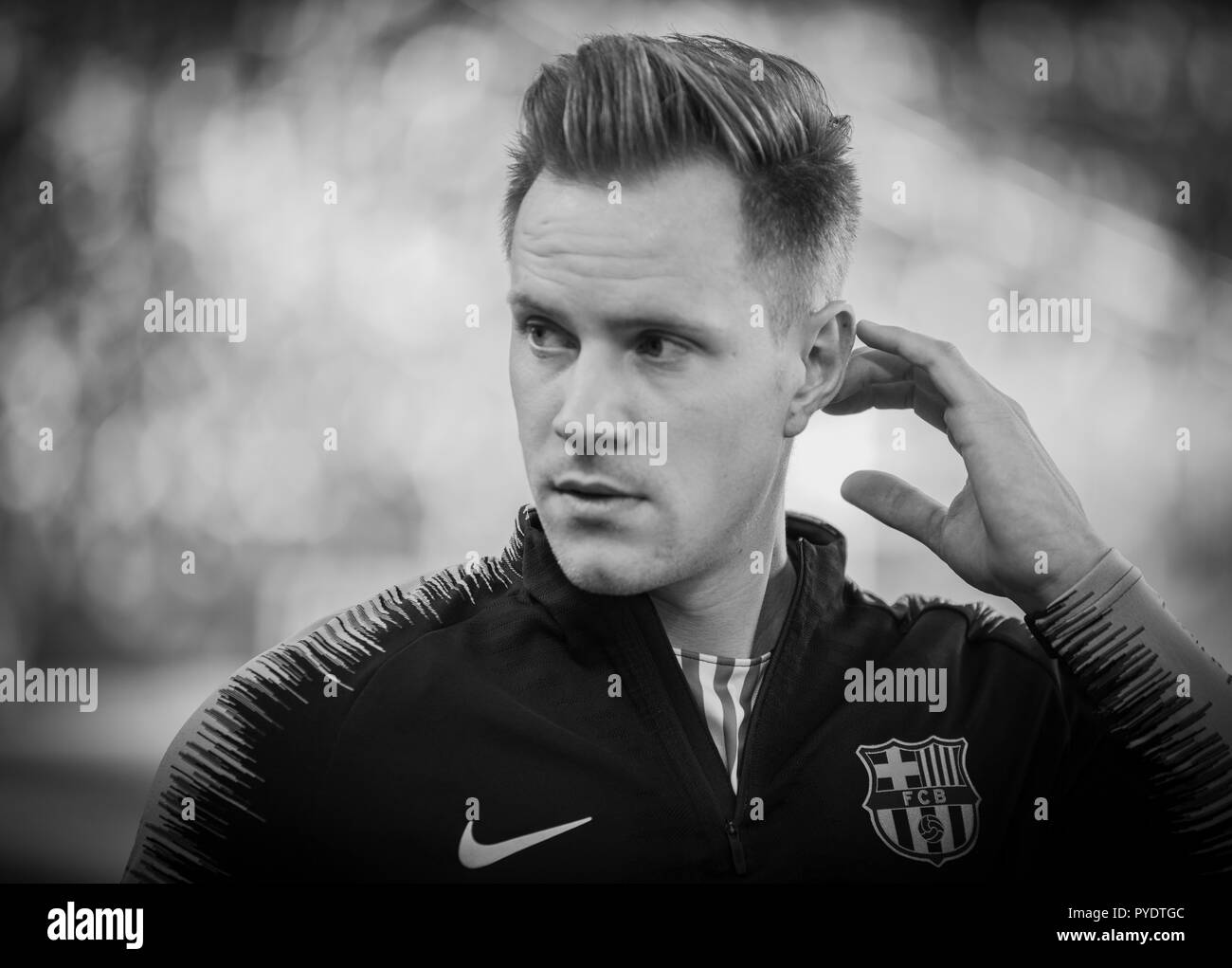 Barcelona und Deutschland Torwart Marc-André Ter Stegen Stockfoto