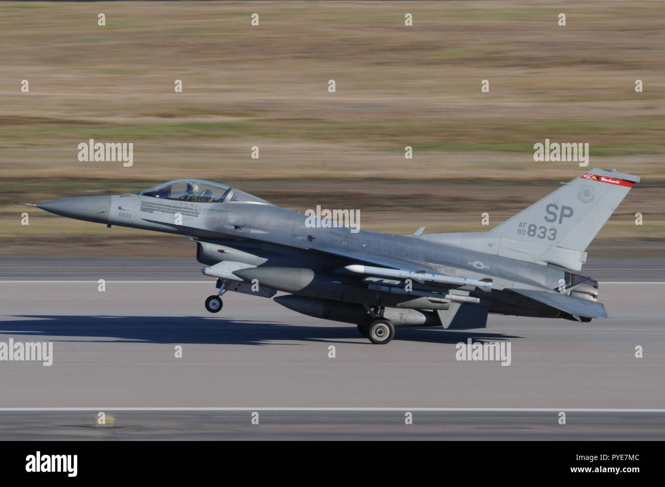 Lulea, Schweden - Herzlich willkommen bei Kallax Air Base, Willkommen bei Trident Zeitpunkt 2018. United States Airforce F-16 von der 480th Fighter Squadron in Spangdahlem, Deutschland kamen am 19. Oktober Teil der Übung Trident Zeitpunkt 2018. Foto: Jerry Lindbergh, SWE AF Stockfoto