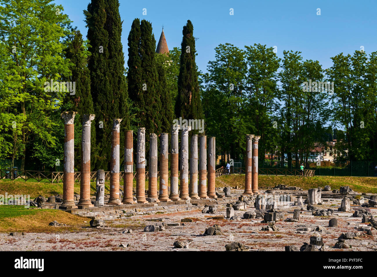 Italien, Friaul Julisch Aquilee, Aquileia, Forum Romanum Stockfoto