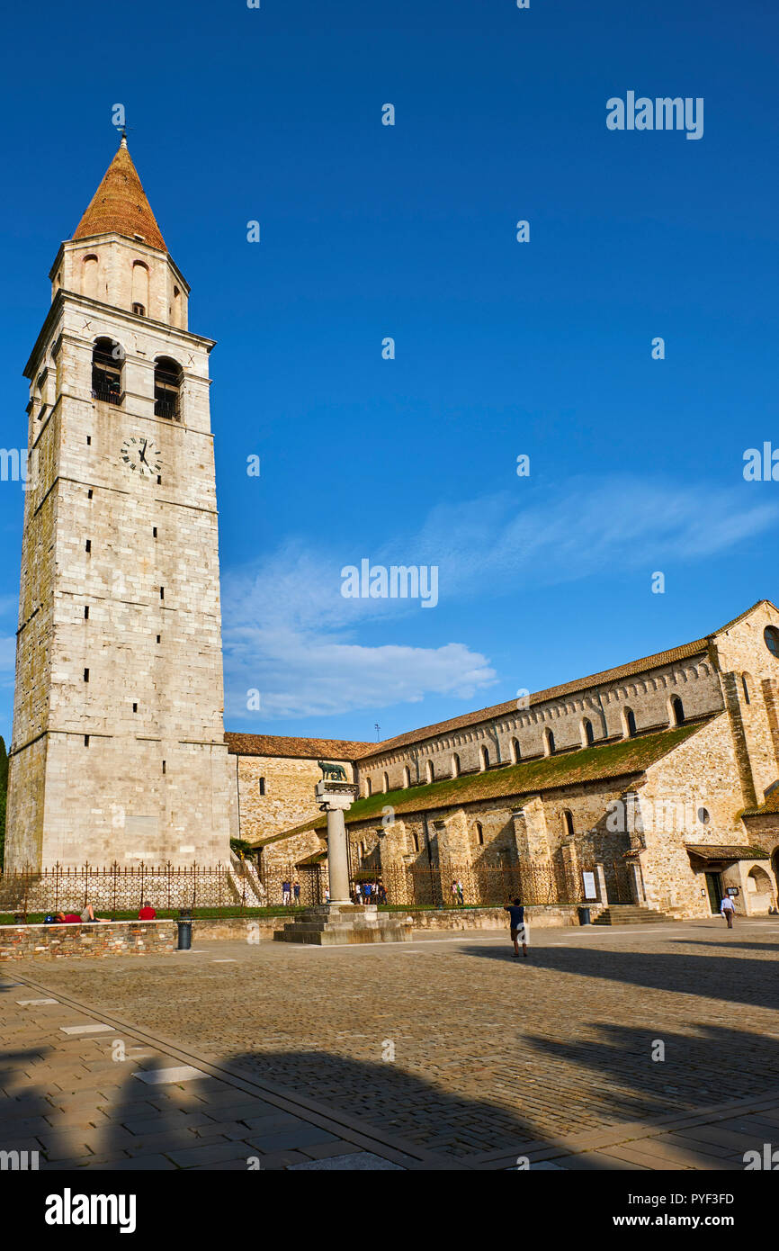 Italien, Friaul Julisch Aquilee, Aquileia, Basilika von Santa Maria Assunta Stockfoto