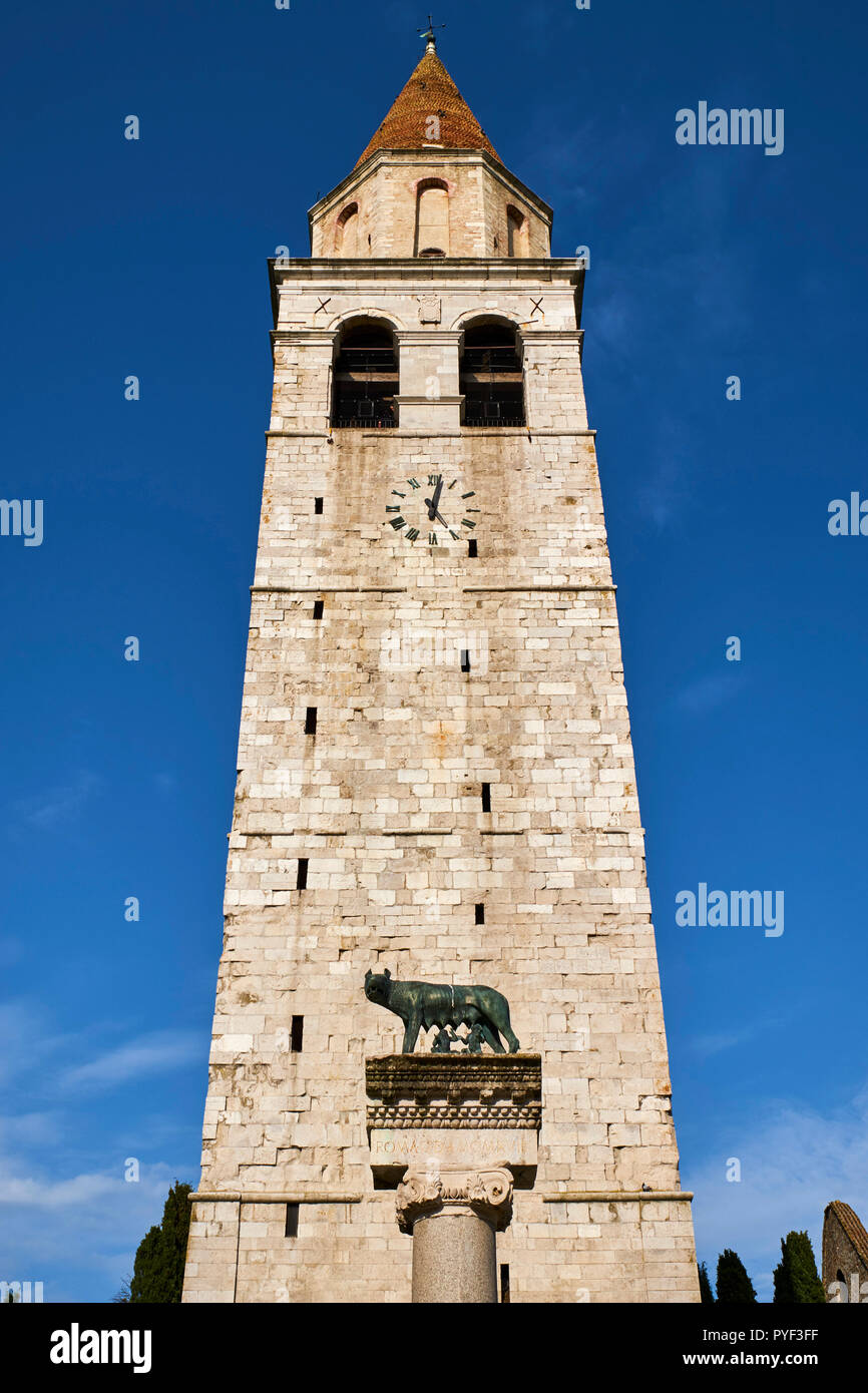 Italien, Friaul Julisch Aquilee, Aquileia, Basilika von Santa Maria Assunta Stockfoto