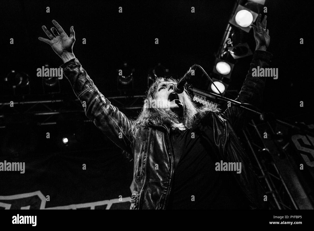 Savage Messiah (Dave Silber) - April 2018 - Newcastle O2 Academy Stockfoto