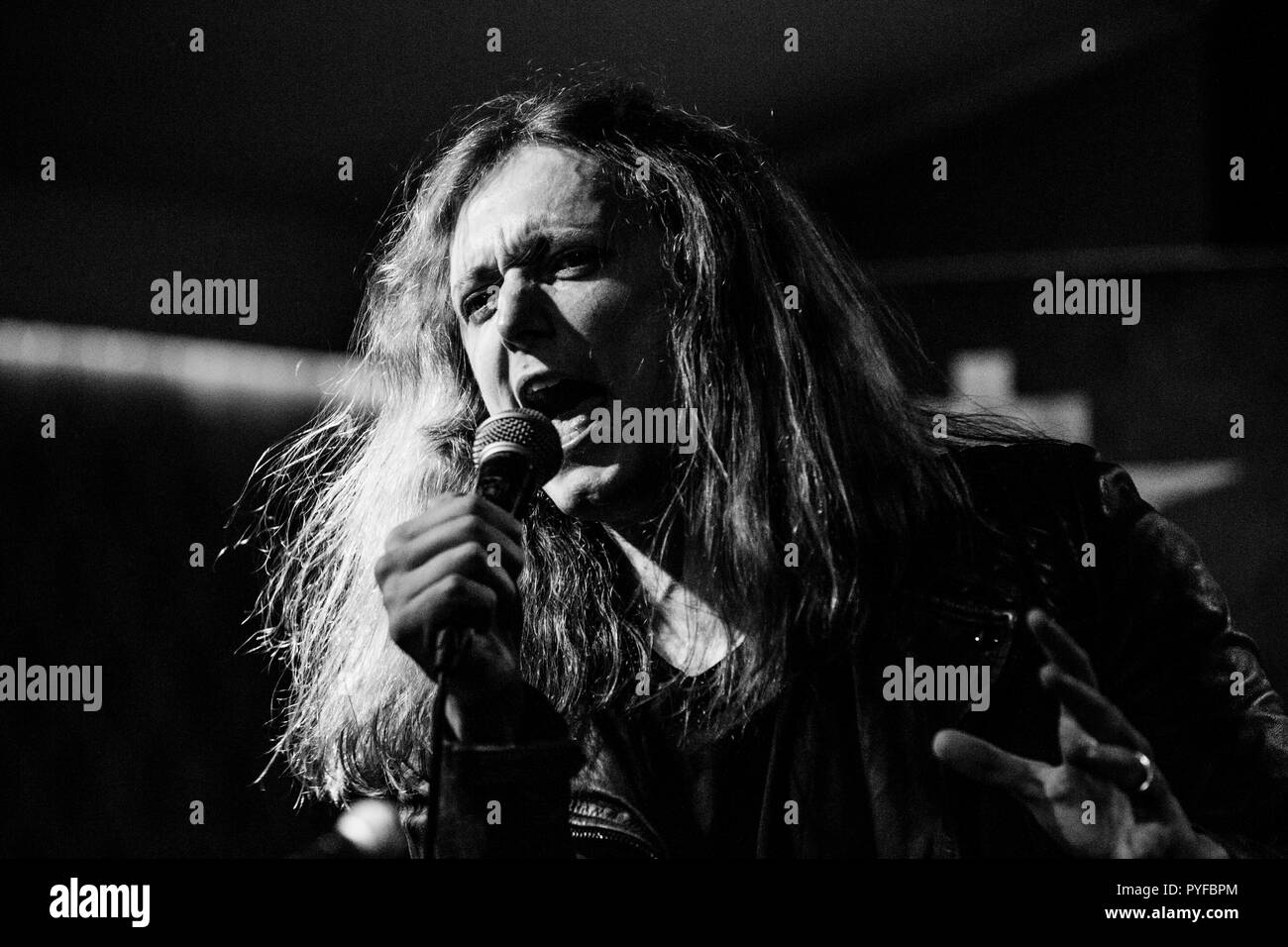 Savage Messiah (Dave Silber) - April 2018 - Newcastle O2 Academy Stockfoto