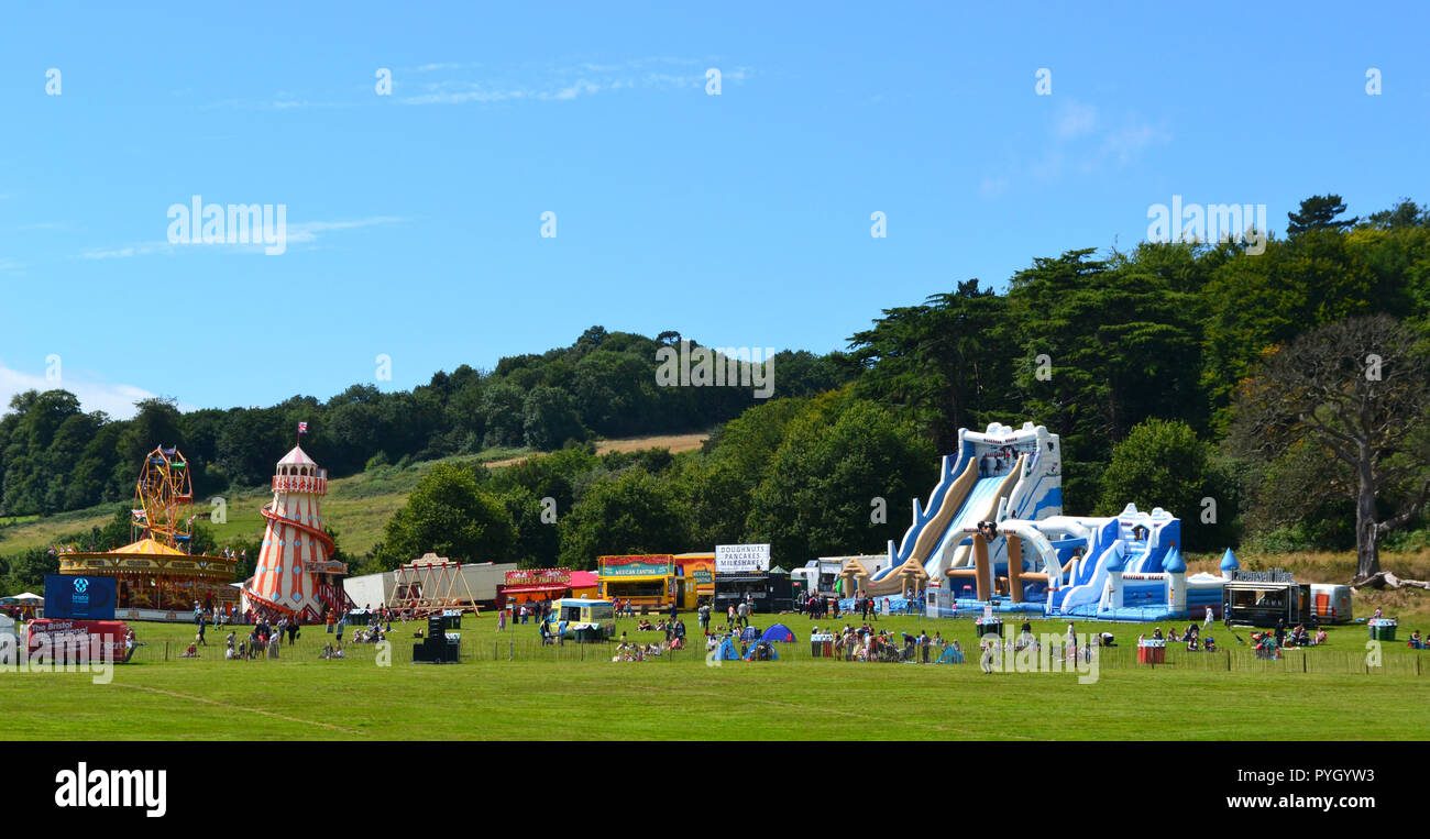 Bristol Balloon Fiesta, England, Großbritannien Stockfoto