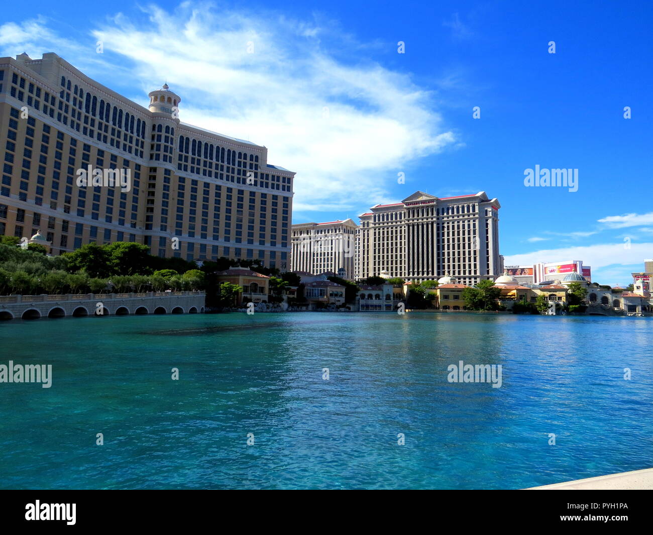 Fountains of Bellagio, Las Vegas Stockfoto