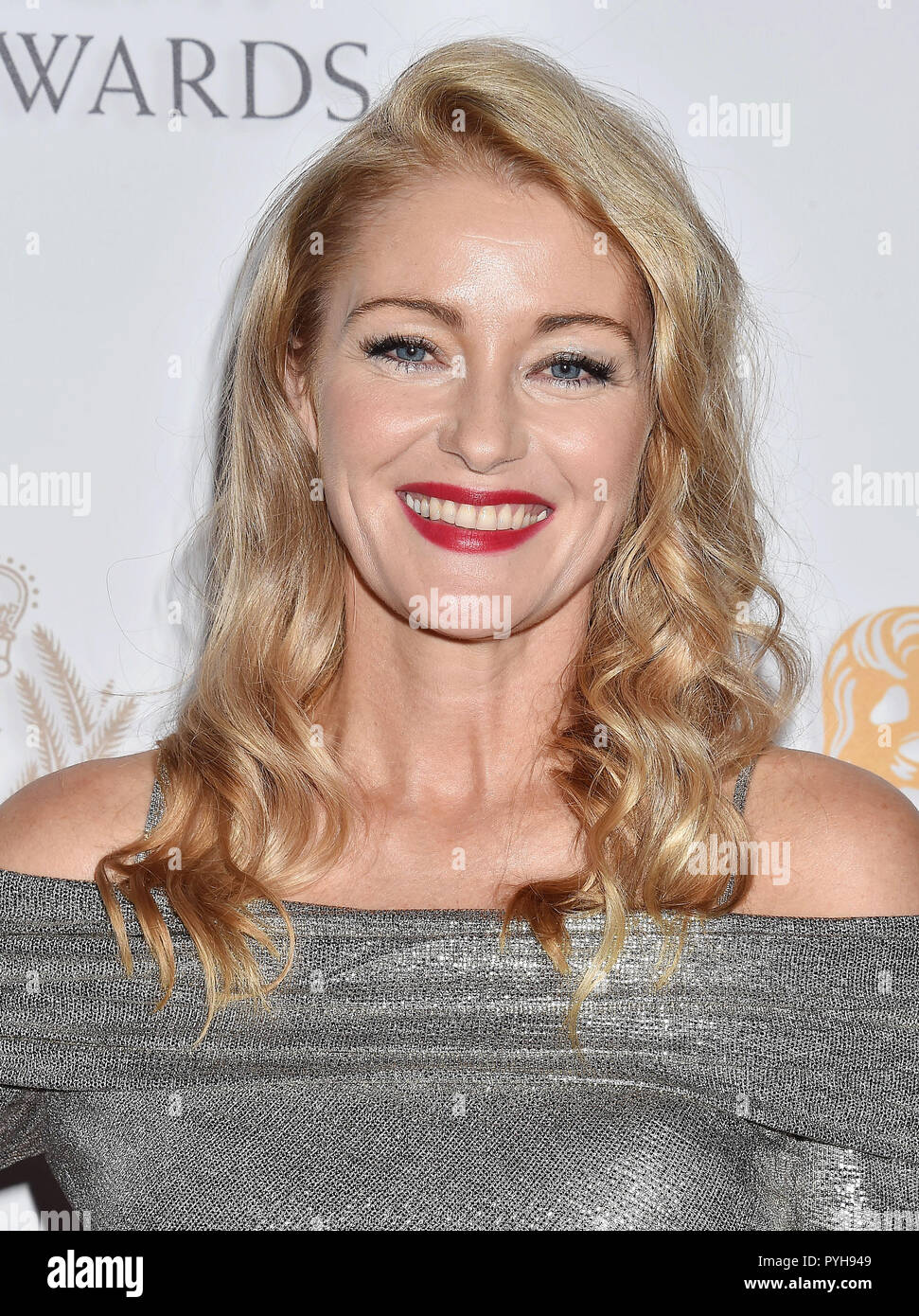 LOUISE LOMBARD englische Schauspielerin an der 2018 British Academy Awards, die Britannia Jaguar Land Rover und American Airlines im Beverly Hilton Hotel am 26. Oktober 2018 in Beverly Hills, Kalifornien vorgestellt. Foto: Jeffrey Mayer Stockfoto