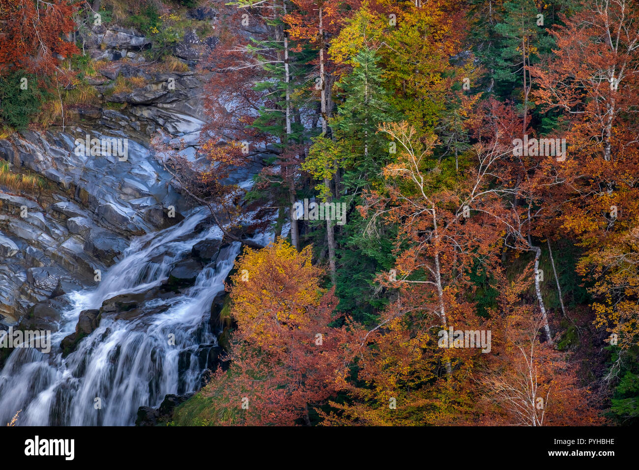 Nationalpark von Ordesa und Monte Perdido. Spanischen Pyrenäen. Stockfoto