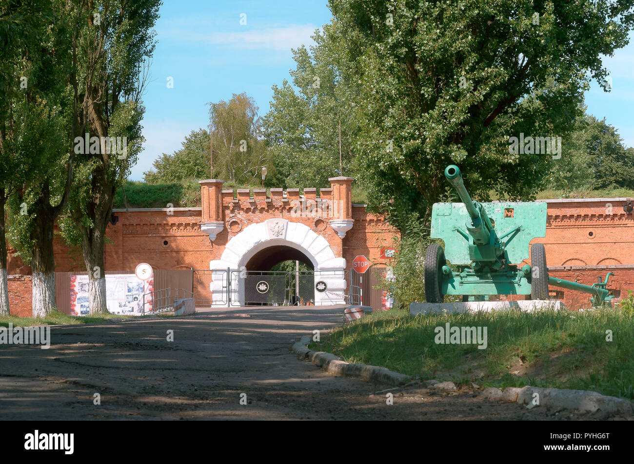 August 9, 2018, Kaliningrad Region, Baltijsk, Russland, Festung Zitadelle von Pillau, XVII Jahrhundert, polnisch-schwedischen Krieg von 1626-1629 Stockfoto